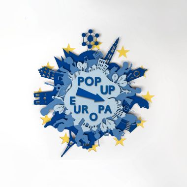Pop up Europa campagnebeeld
