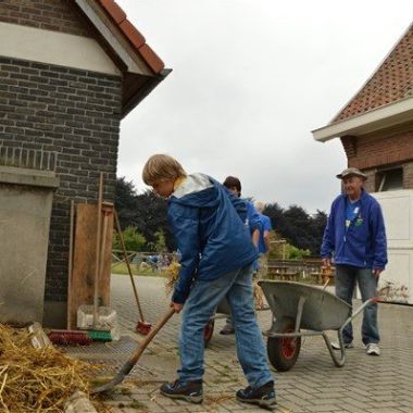 Vrijwilligerswerk in het Rivierenhof