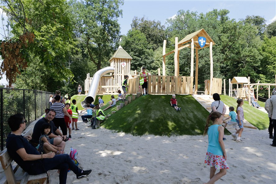 kruis Aantrekkingskracht Kan worden berekend Gloednieuwe speeltuin Rivierenhof geopend - Provincie Antwerpen