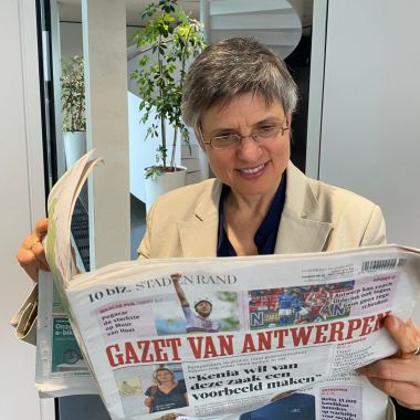 Gouverneur Cathy Berx - Gazet van Antwerpen