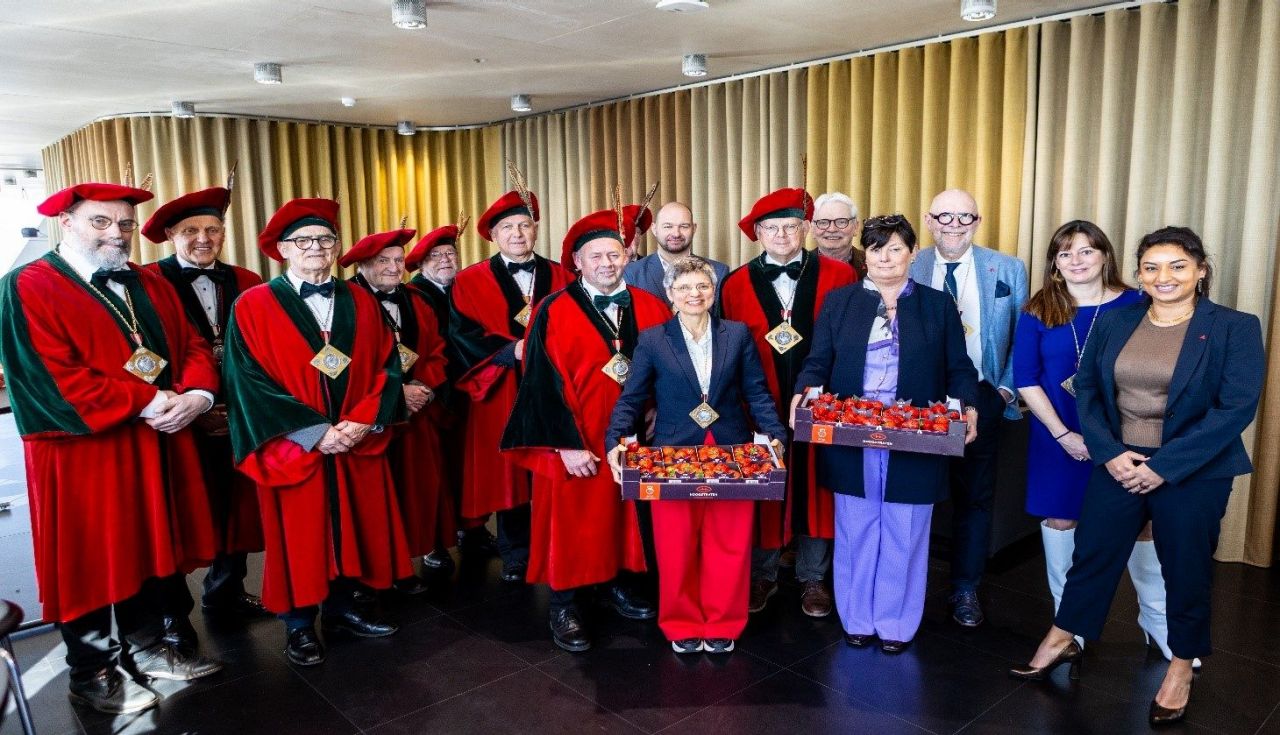 Ghesellen van de Aardbei - groepsfoto