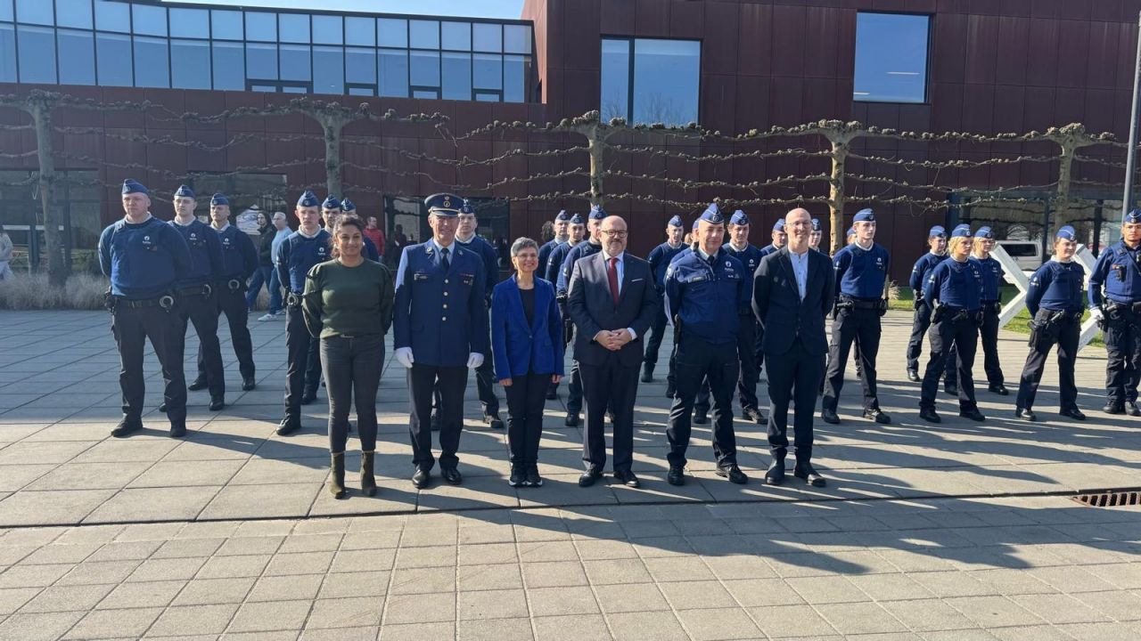 Jobdag Campus Vesta - politieopleiding - groepsfoto