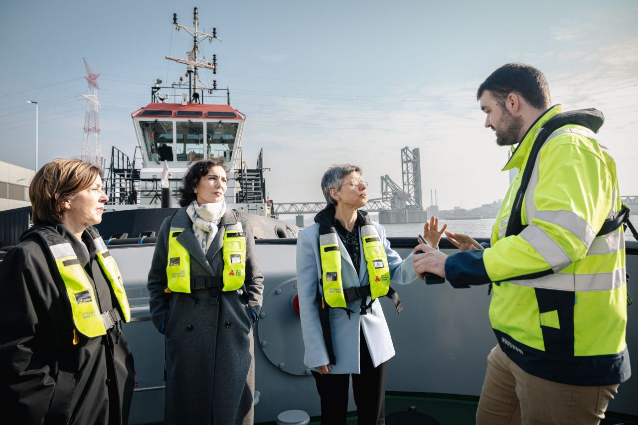 Bezoek Europees Commissaris Hadja Lahbib - Port of Antwerp-Bruges (3)