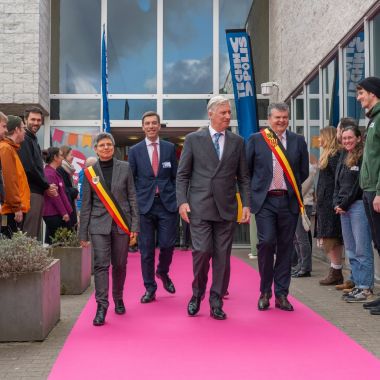 Bezoek Koning Filip - 25 jaar Technopolis Mechelen - loper