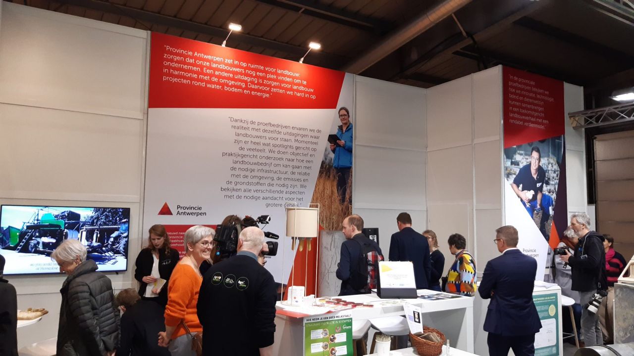 stand Agridagen 2024 bezoek minister 