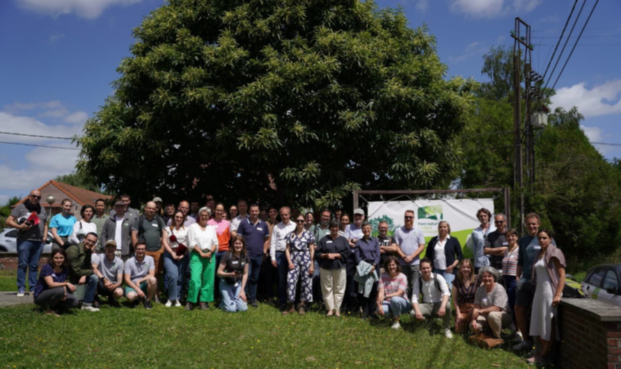 groepsfoto excursie Pays de Collines juni 2024