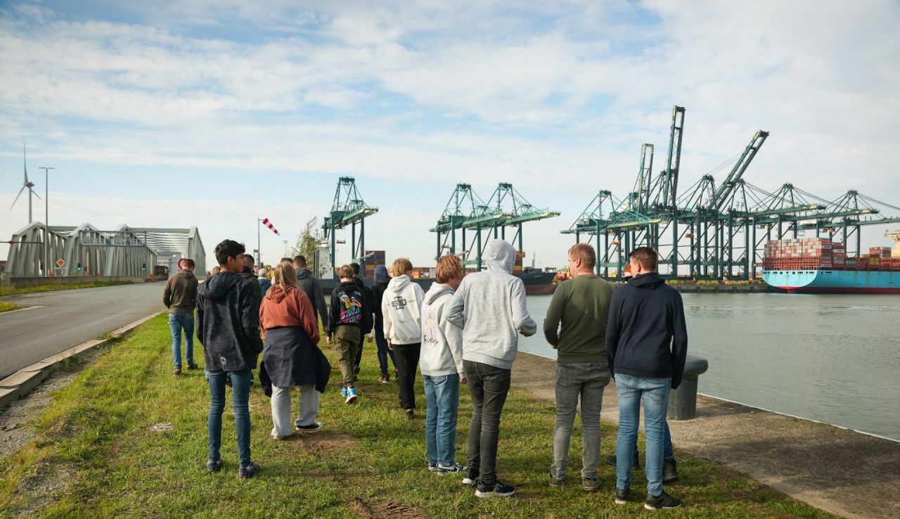 Haven van binnenuit excursie Havenlandklassen
