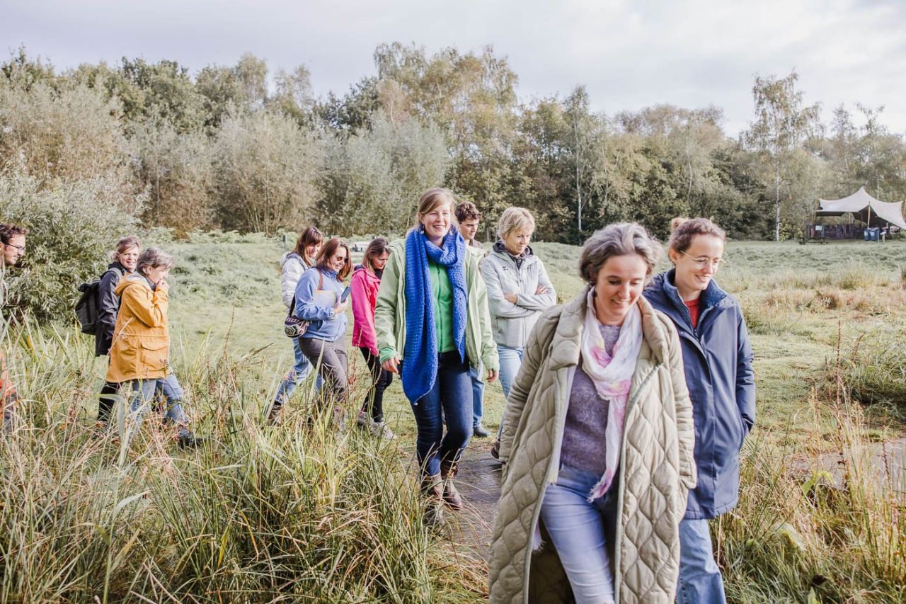 Wandeling tuin PIME