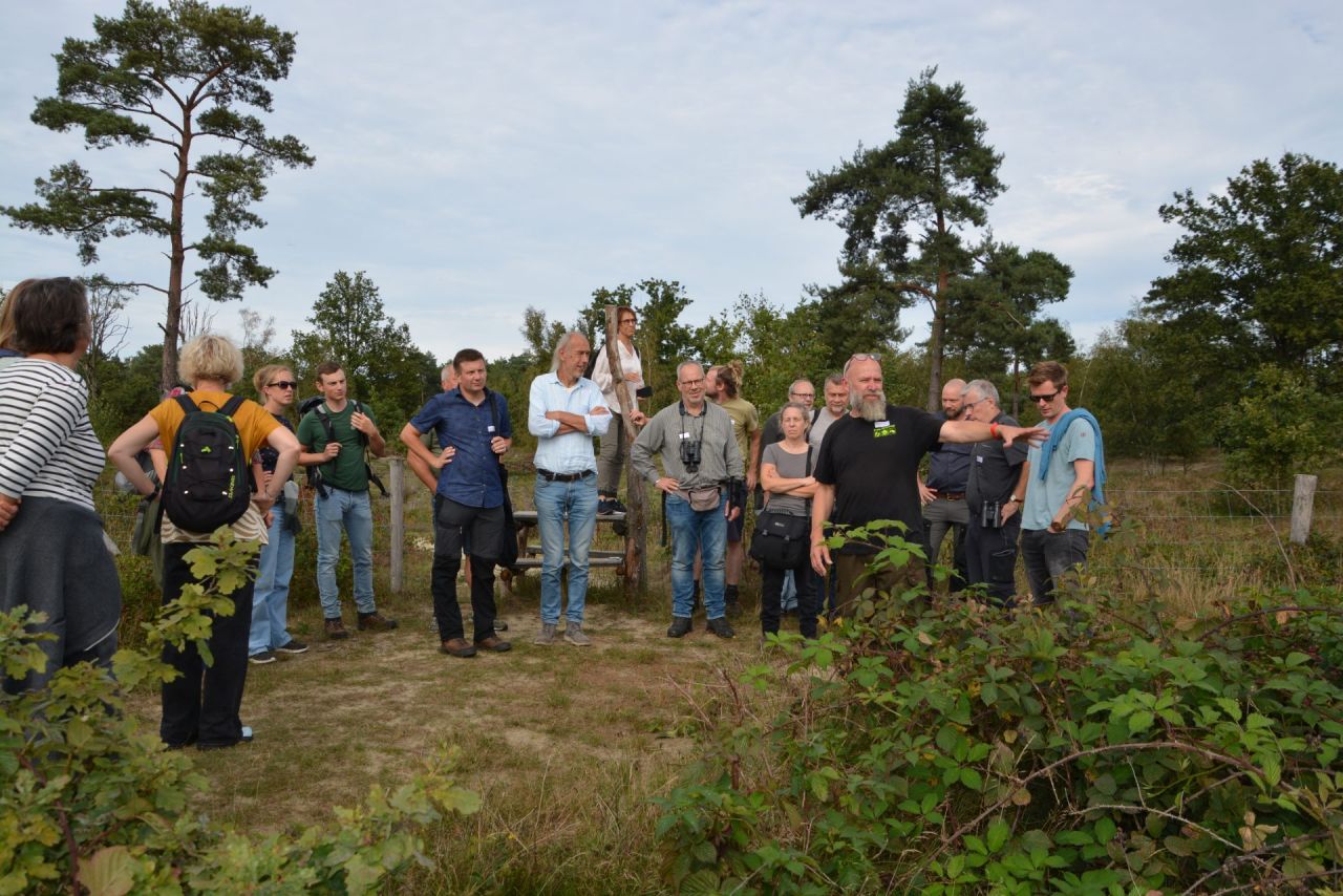 Uitleg tijdens de Landschapsdag 2023