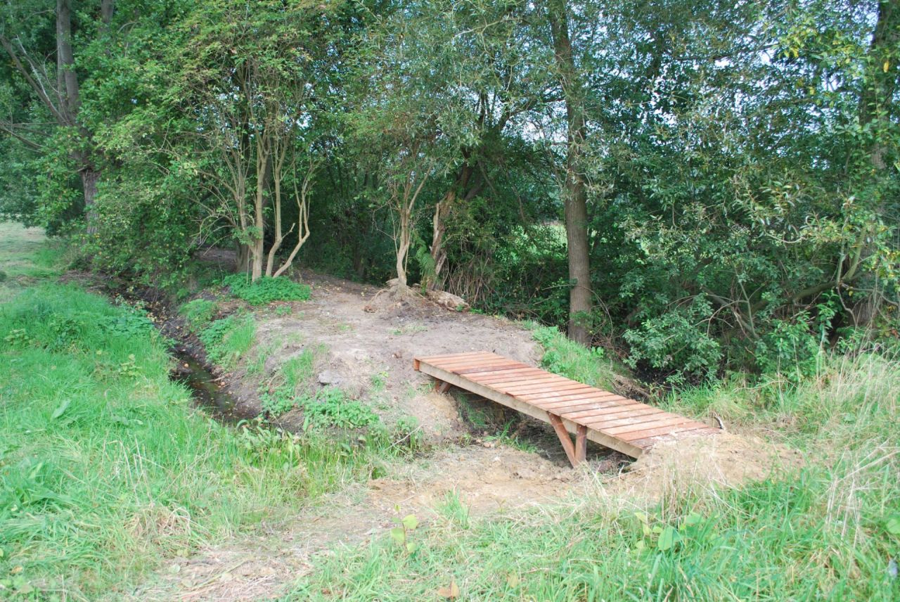 Trage weg
