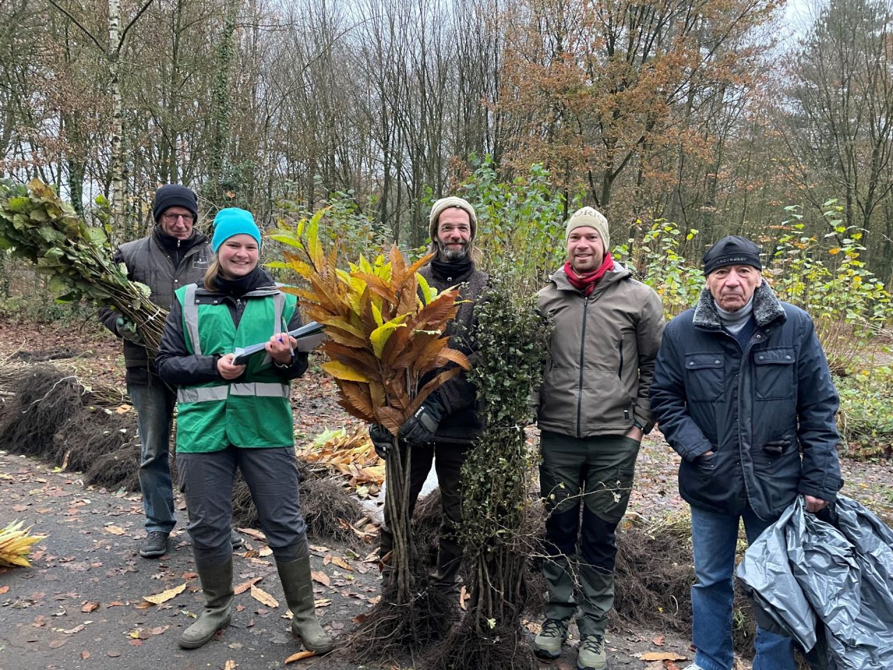 Bosrandenactie Antwerpse bosgroepen
