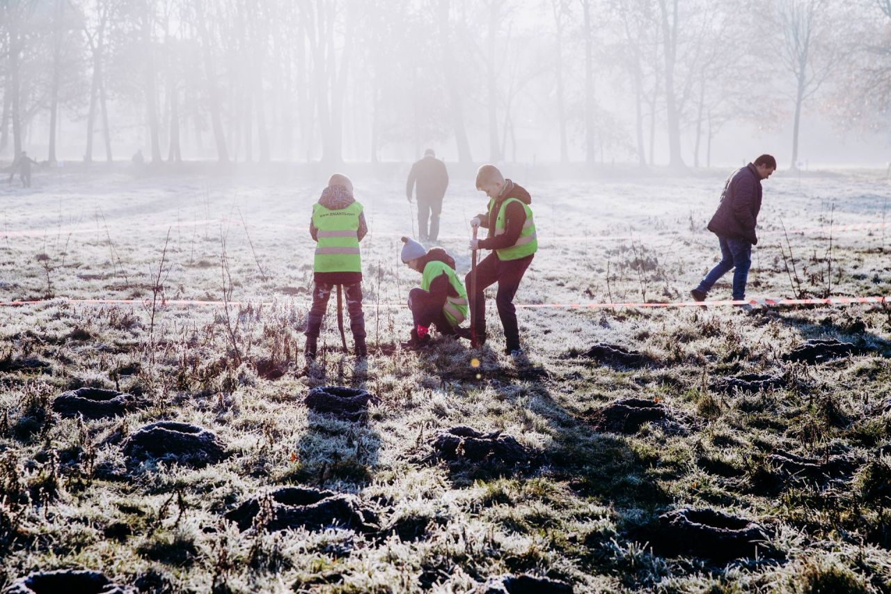 Aanplanting Turnhout Dag van de Boseigenaar