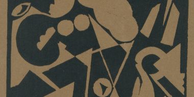 Jozef Peeters - Zonder titel - linosnede op papier (1921)