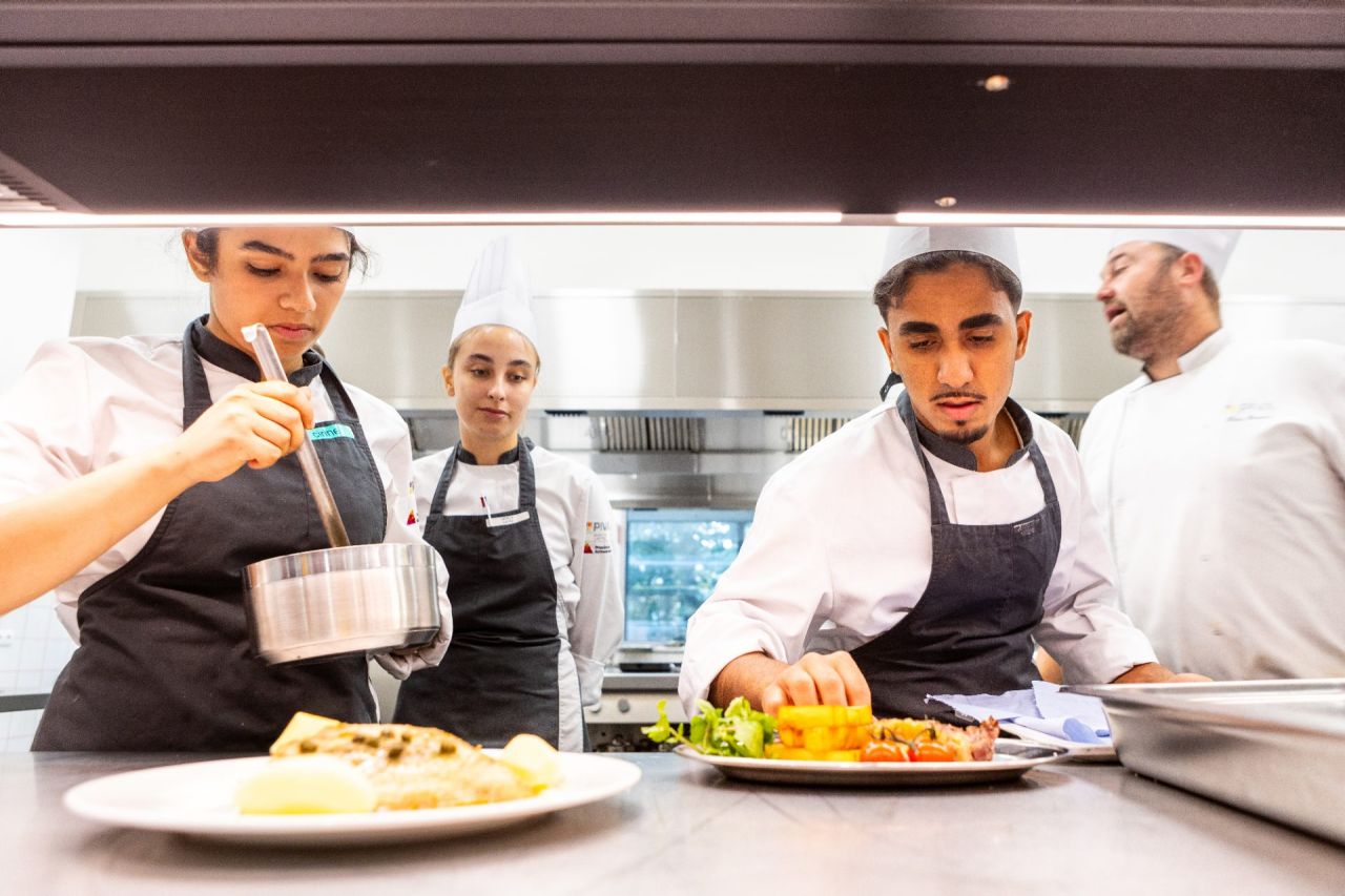 Nieuwe leskeuken campus PIVA