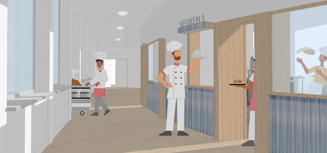 Toekomstbeeld van de nieuwe keuken
