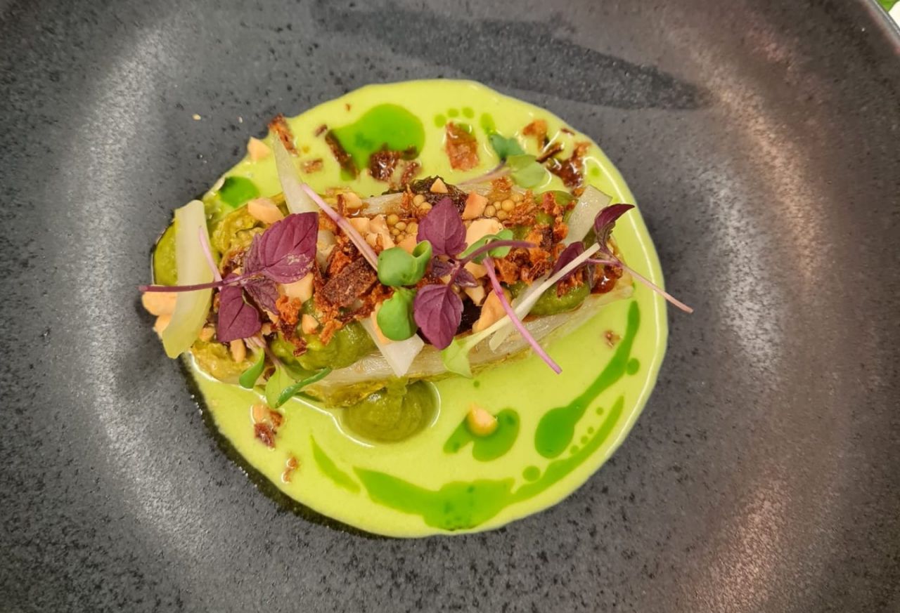 Vitant groenten en kruiden restaurant