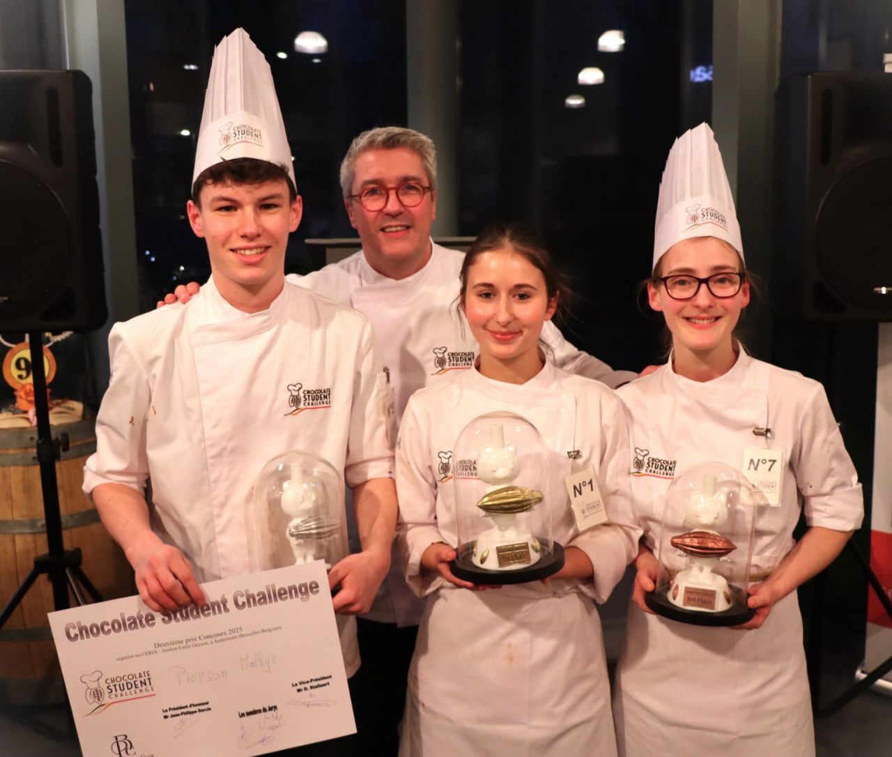 Winnaars van Chocolate Student Challenge