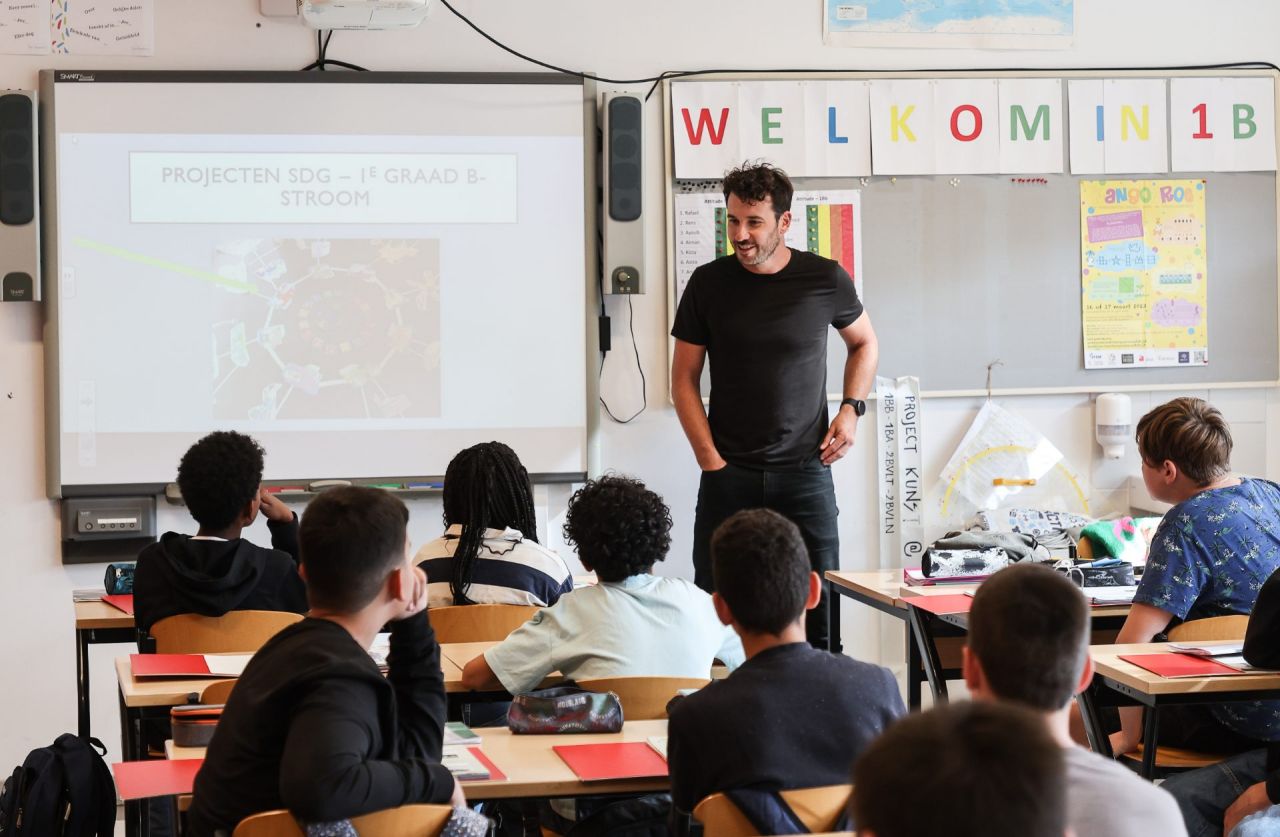 Bram Vermeylen over de SDG's in PTS Mechelen