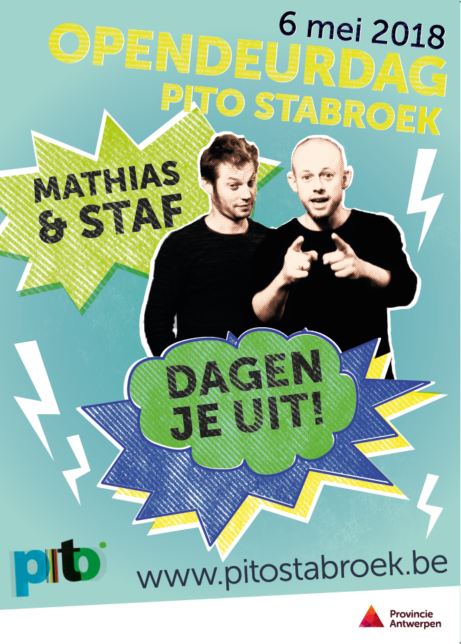 Opendeurdag Pito Stabroek met Mathias en Staf