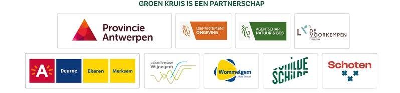 Logo's van de Groen Kruis-partners