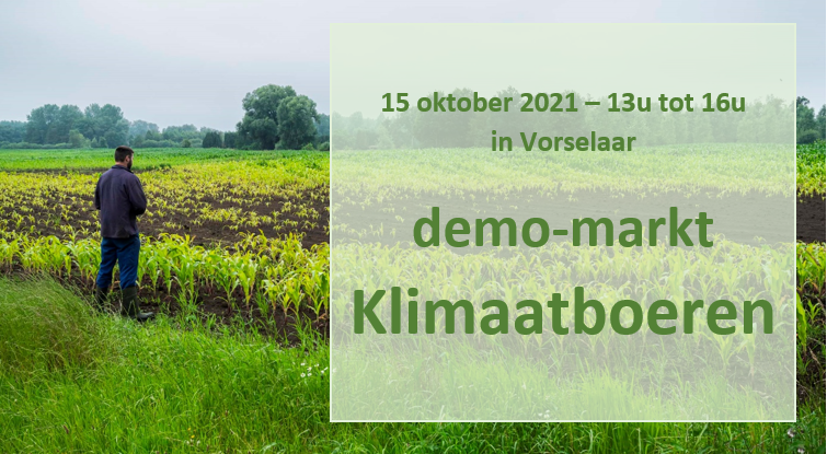 Beeld aankondiging demo-markt Klimaatboeren