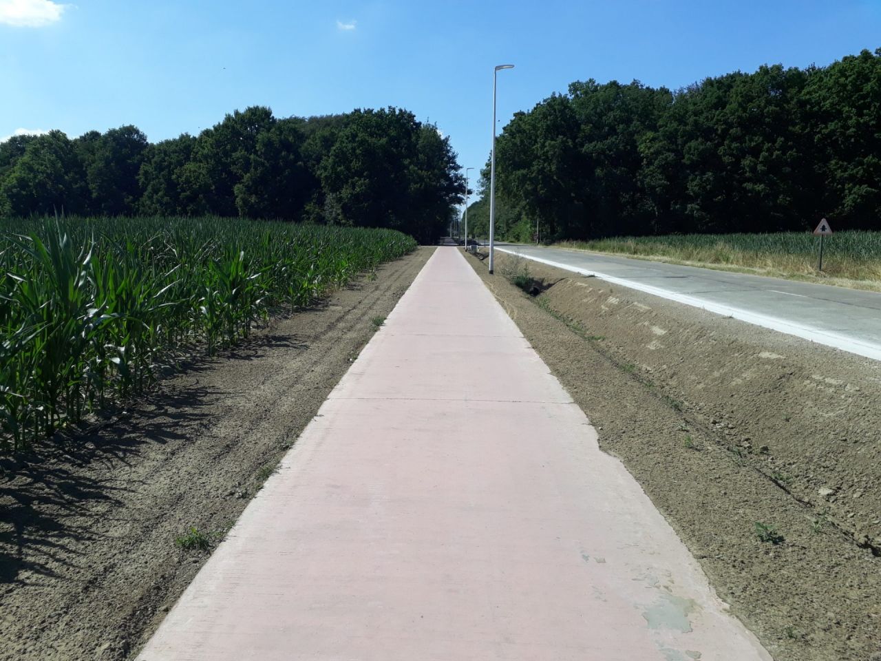 De gemeenten Berlaar en Nijlen legden een afgescheiden fietspad aan met Fietsfondssubsidies 