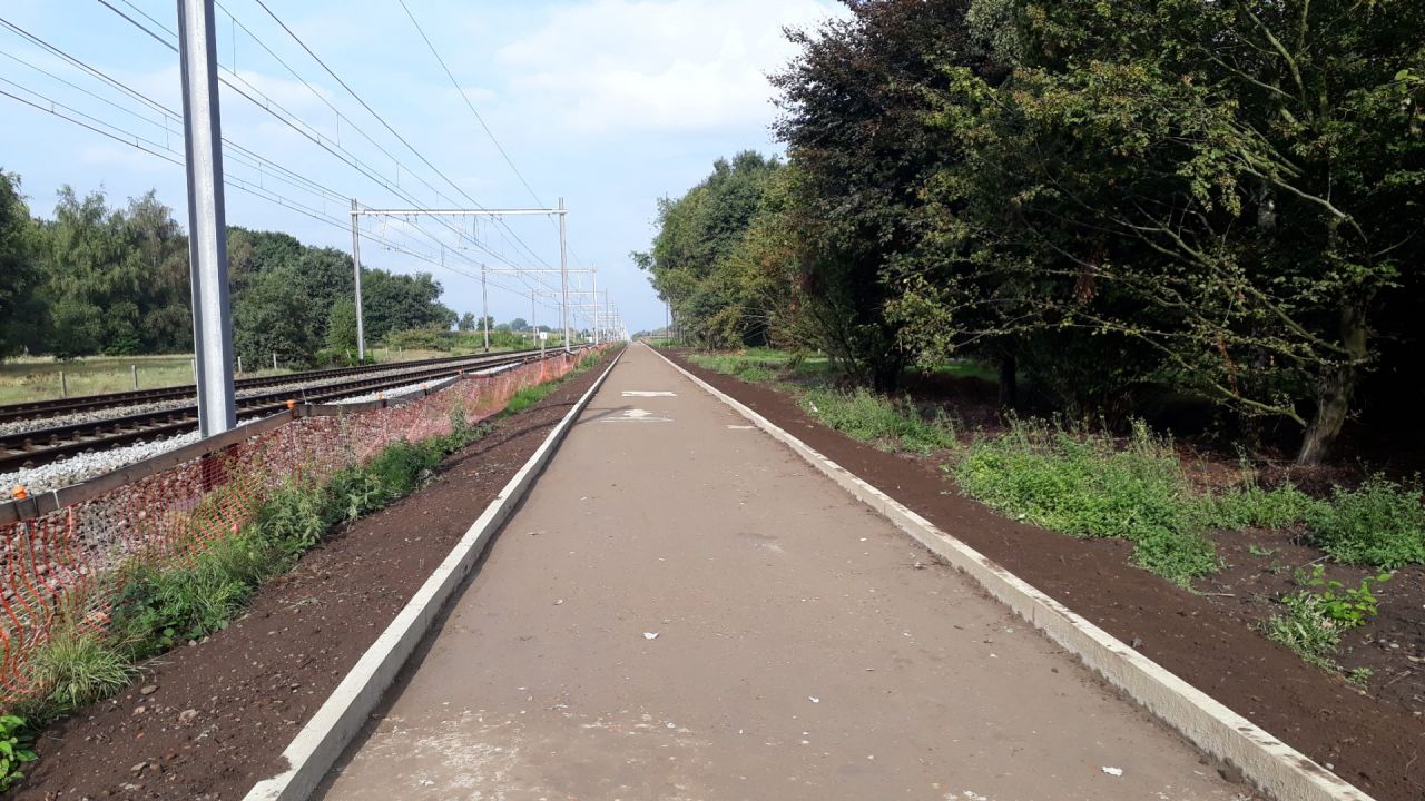 Aanleggen van fietsweg tussen Langstraat en Rauwelkoven in Geel