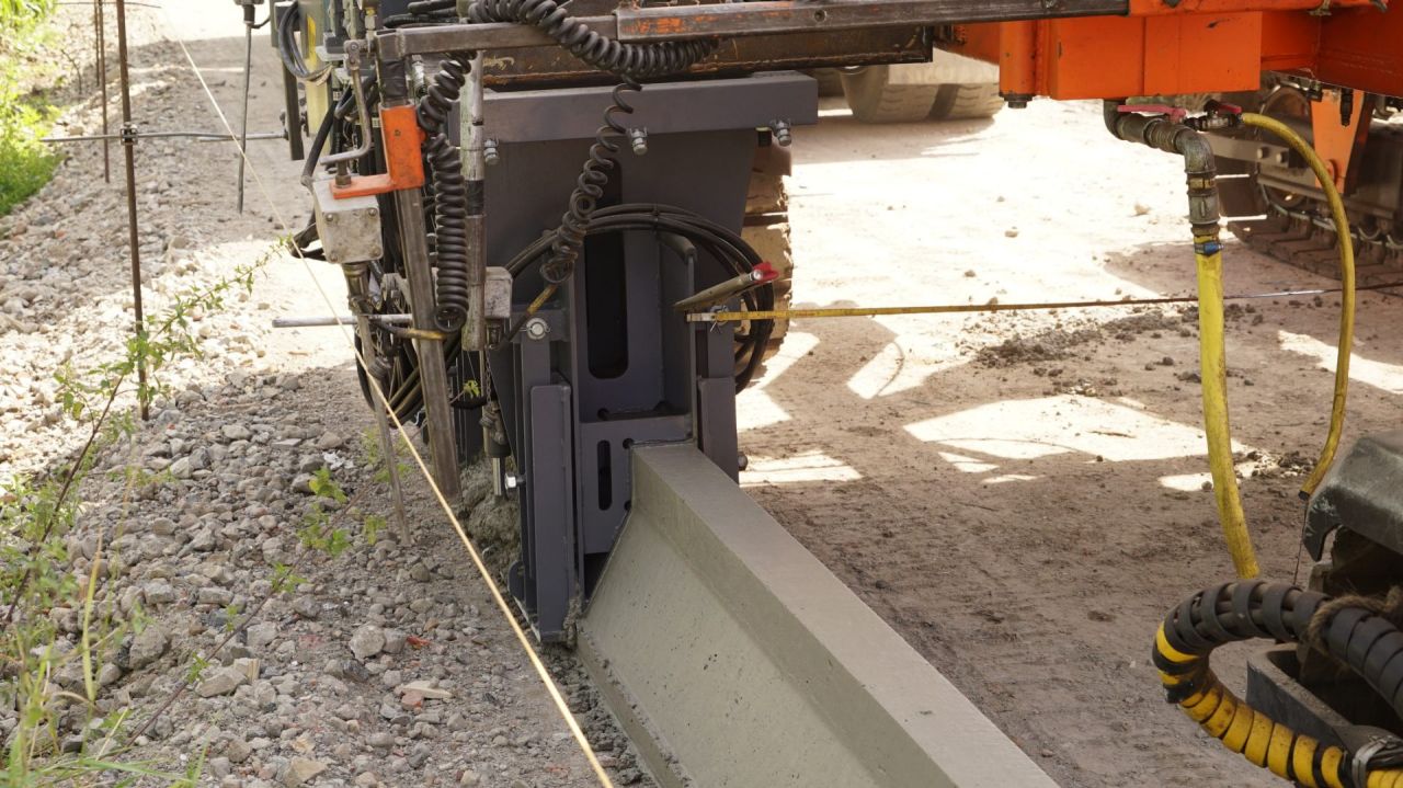 Dubbelzijdige betonmachine