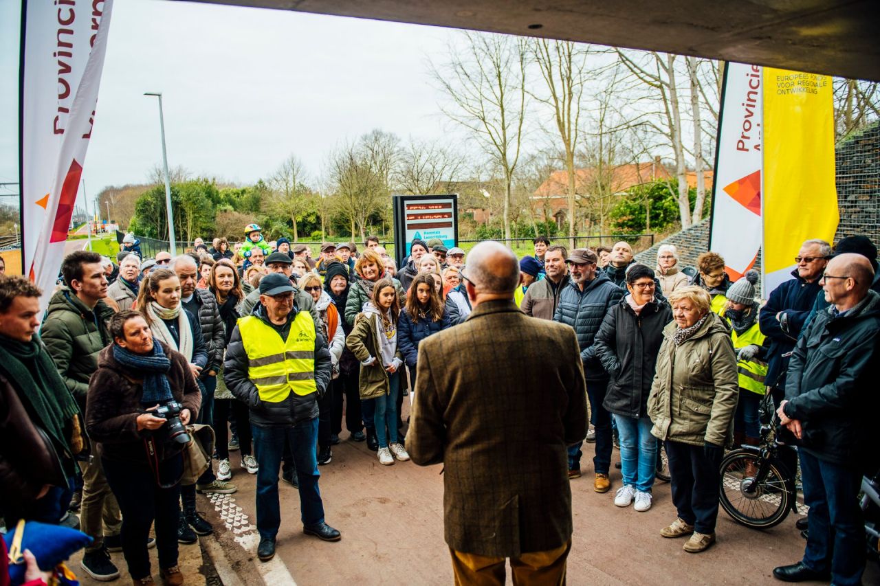 Speech bij opening fietsostrade F105 Herentals-Balen