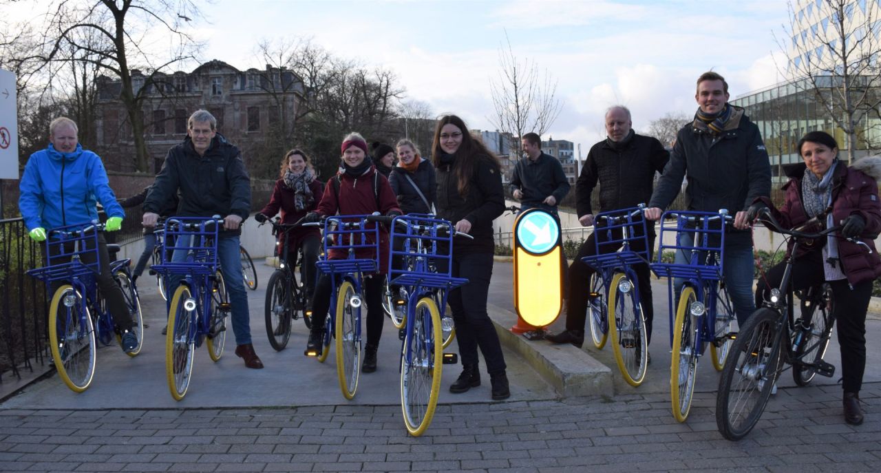 Experten Cycle Data Academy maken fietstocht