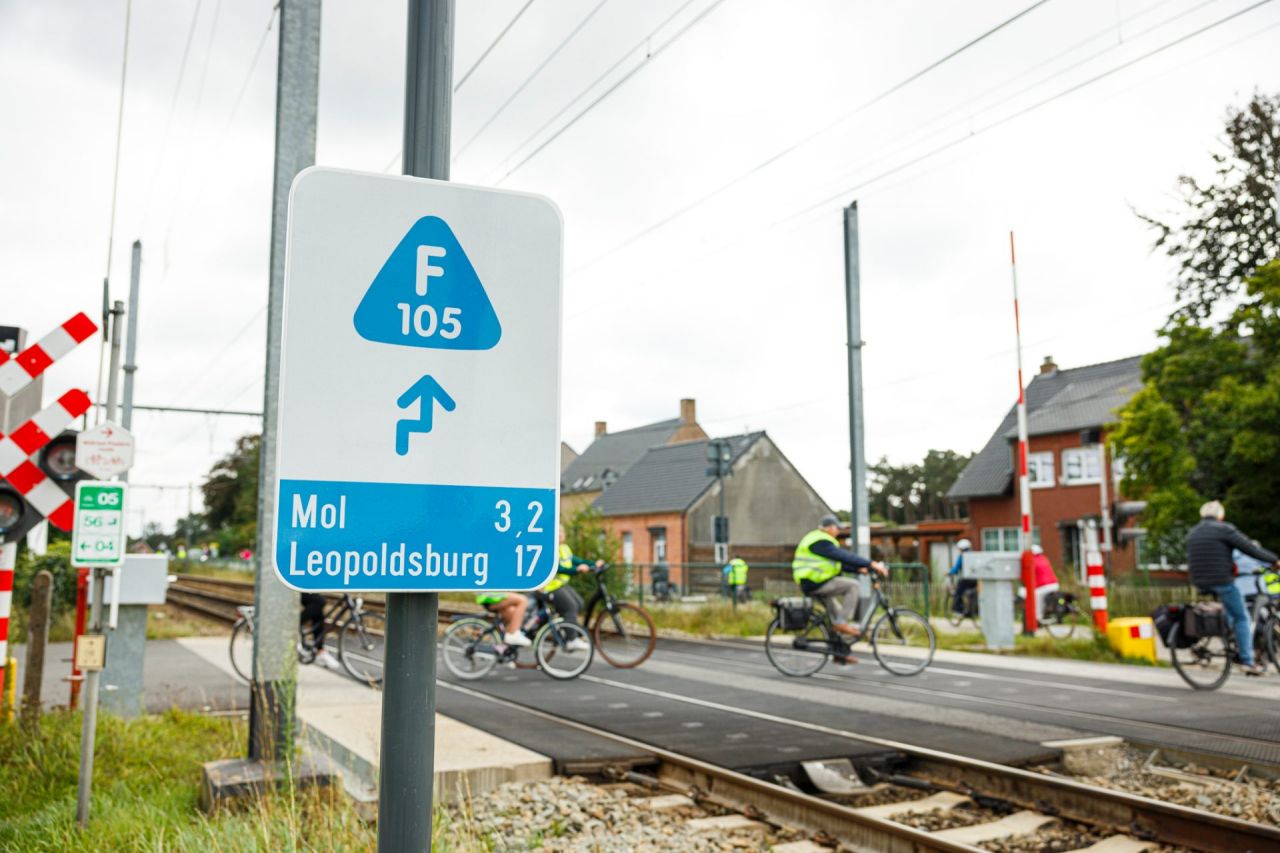 Opening fietsostrade F105 tussen Herentals en Balen