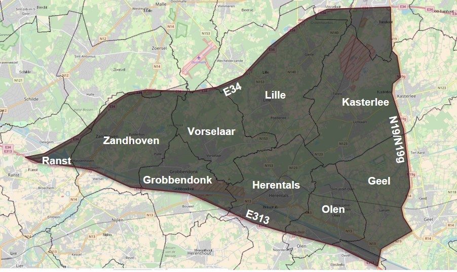Studiegebied Middenkempen