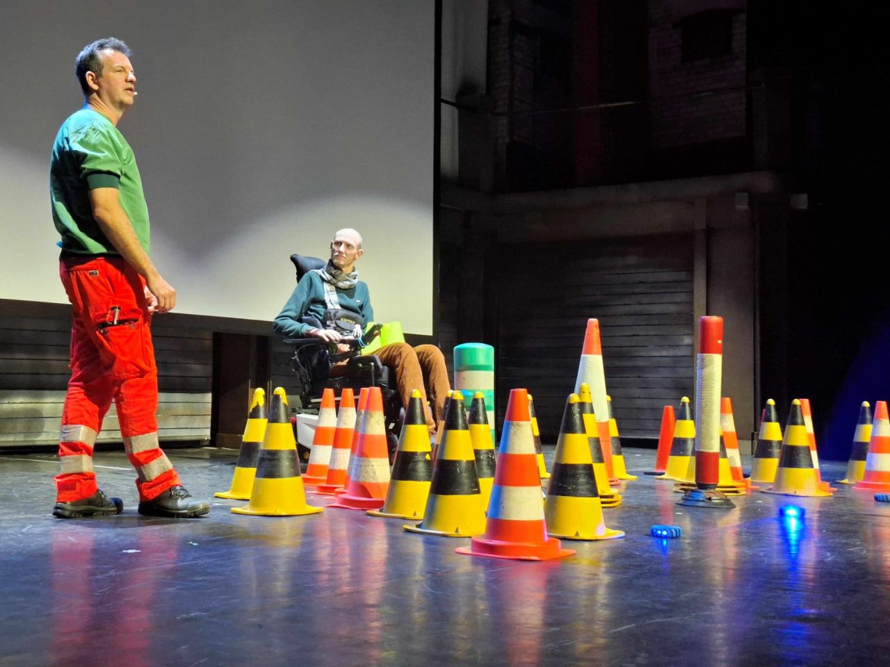 Verkeersvoorstelling Fractie van een seconde