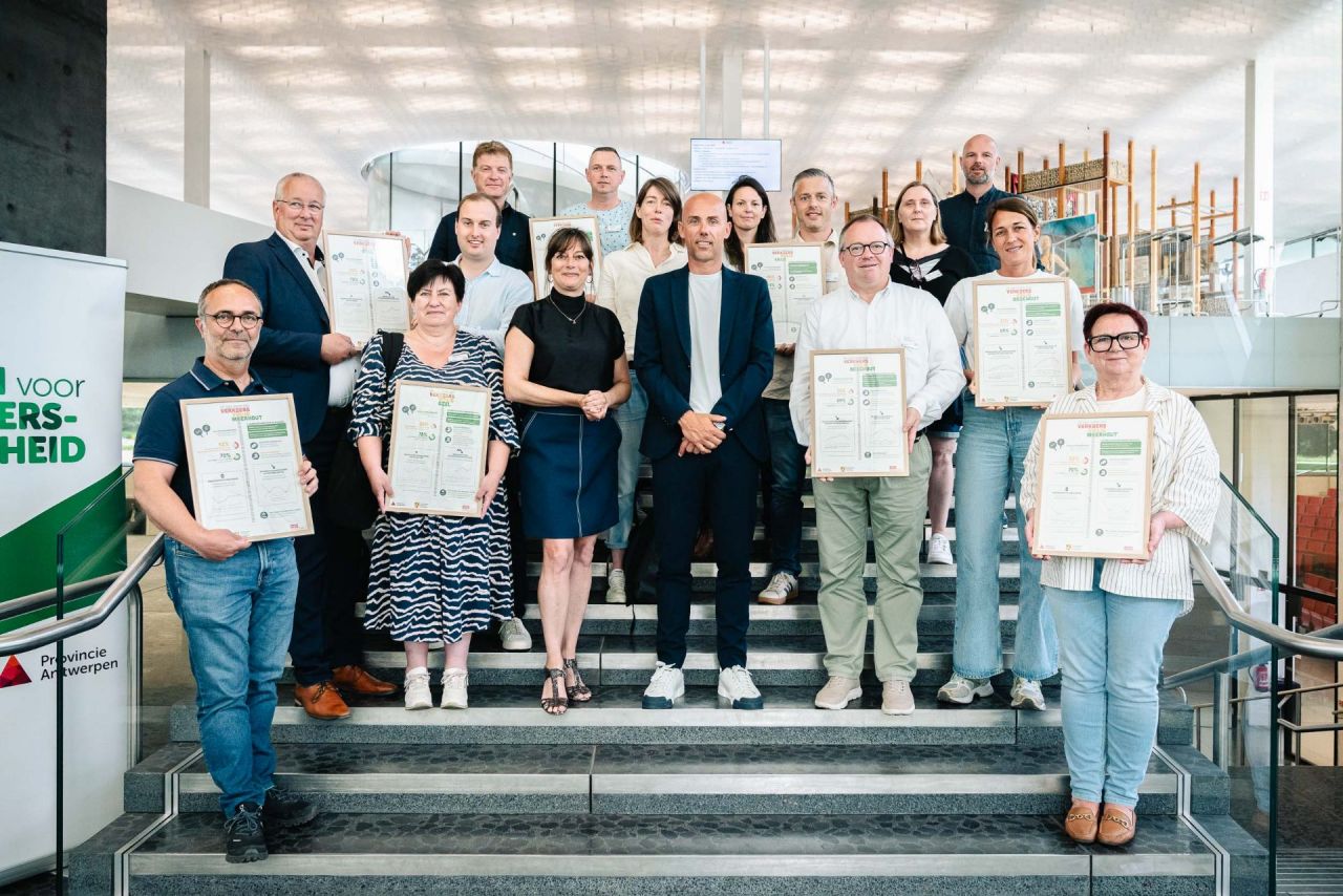 Boechout, Geel, Lille en Meerhout met hun erkenning