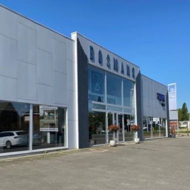 Voorgevel van de beddenwinkel Bosmans Slaapcomfort