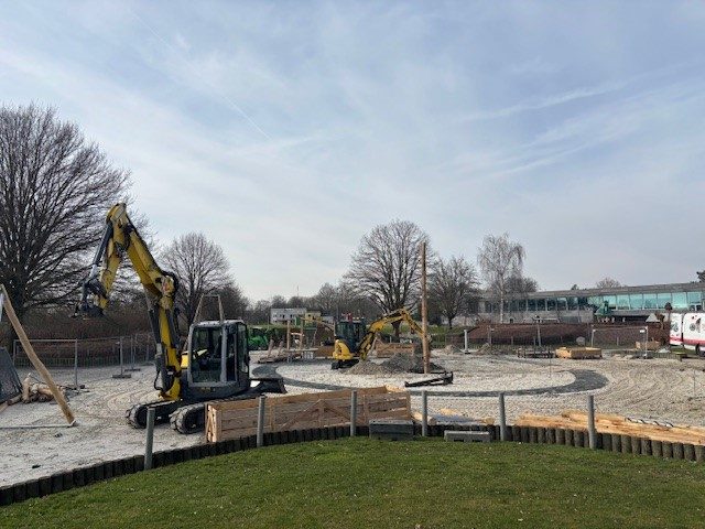 Werken speeltuin