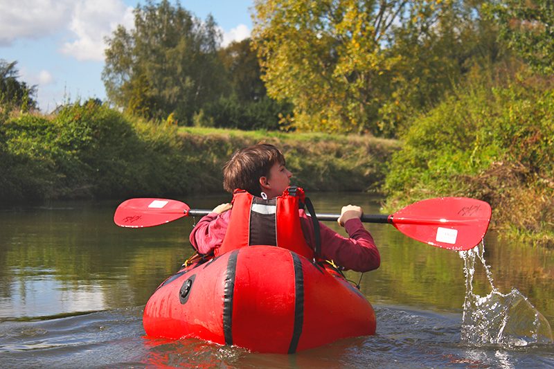 Packraften op de Grote Nete