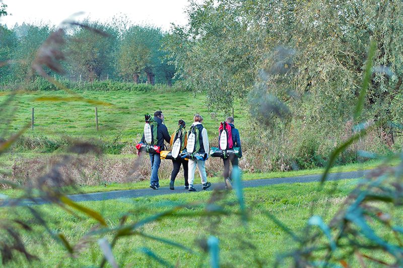Packraften op de Grote Nete