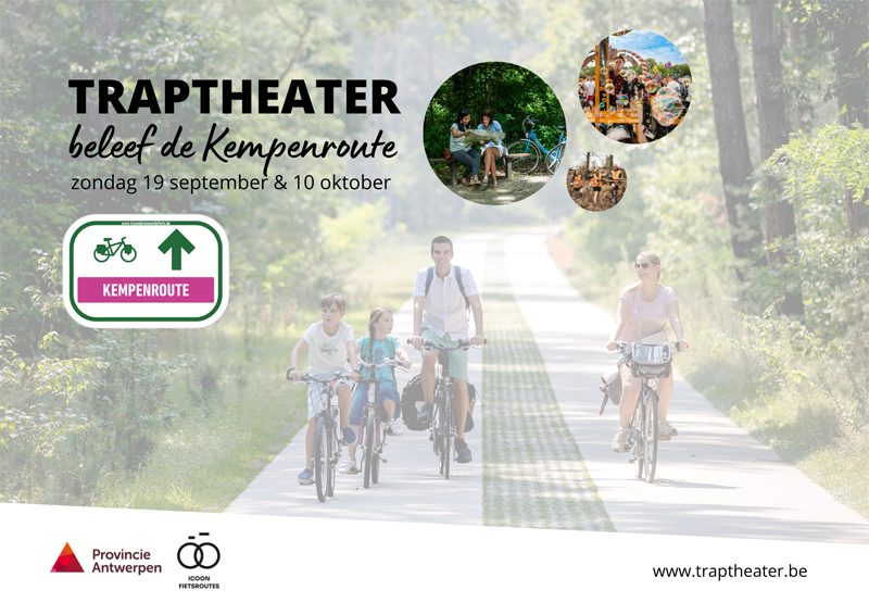 Traptheater - Kempenroute - liggend