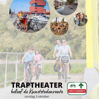 Traptheater - KunststedenrouteNoord - staand