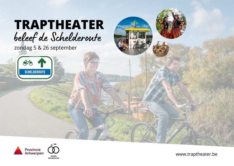 Traptheater - Schelderoute - liggend
