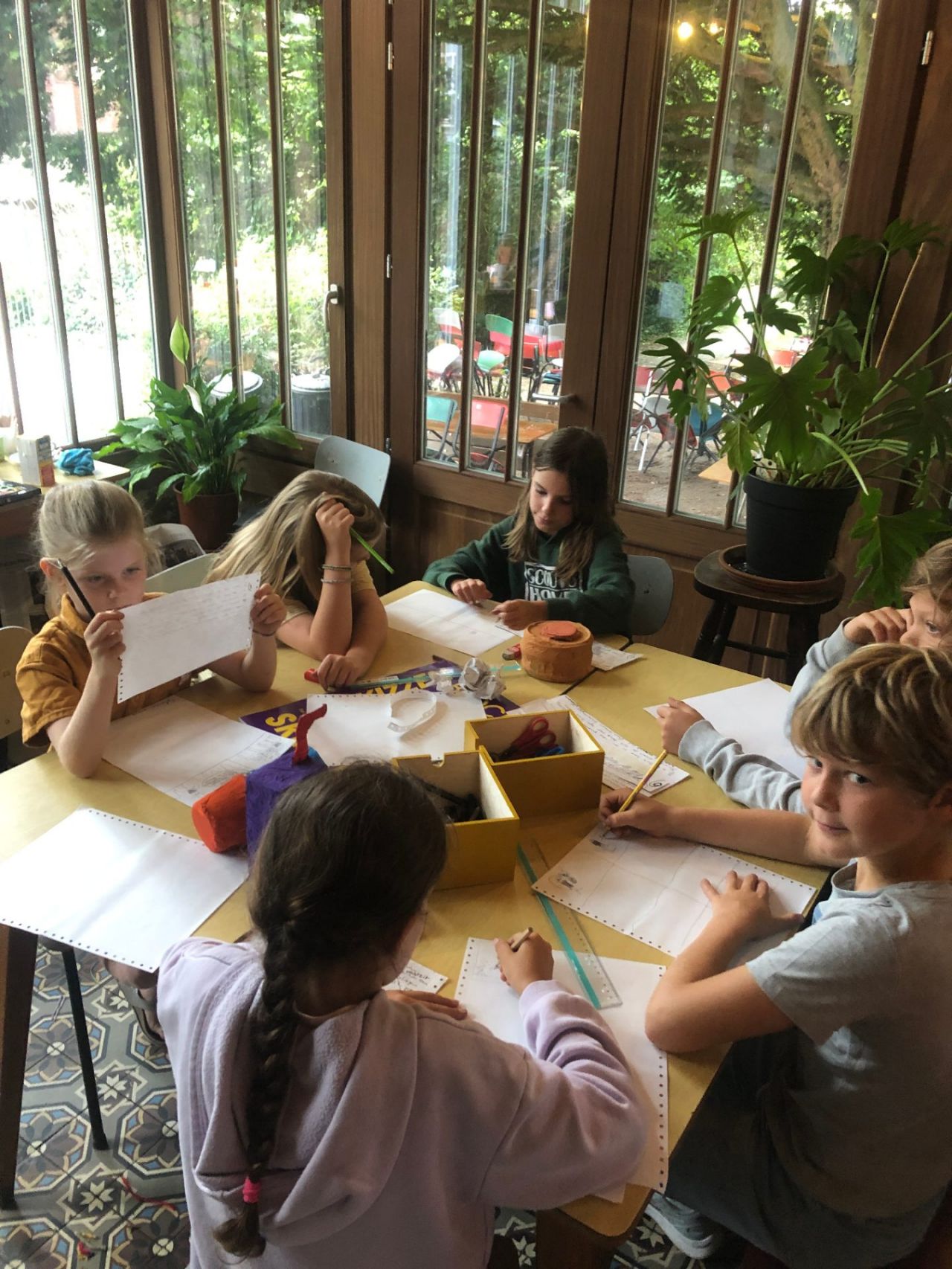 Kinderen schrijven
