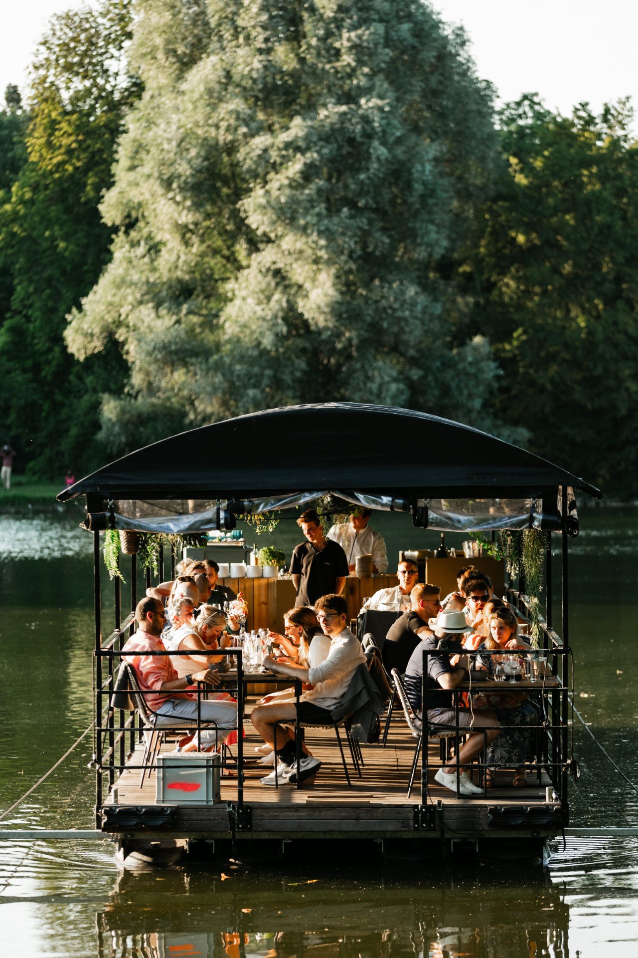 Dinner on the lake