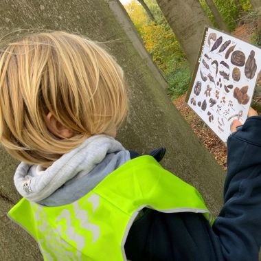 Herfstwandelingen op zoek naar sporen in Vrijbroekpark