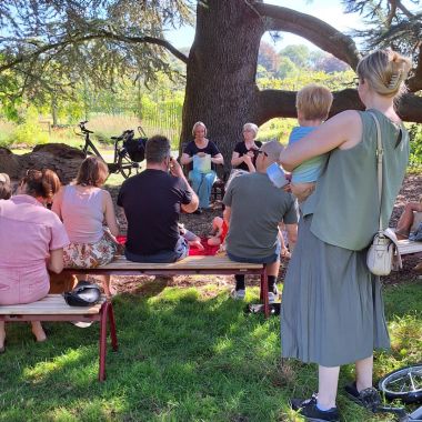 voorleeszondag in het Vrijbroekpark