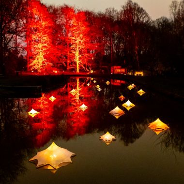 vurige winteravond