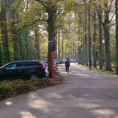 parkings hoofdingang Vrijbroek