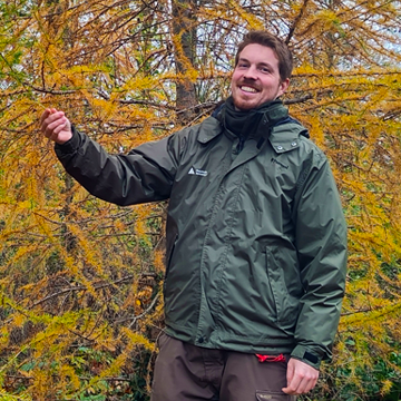 Domeinwachter Kilian over de lariks