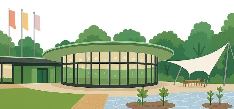 Tekening Vrijbroekhof