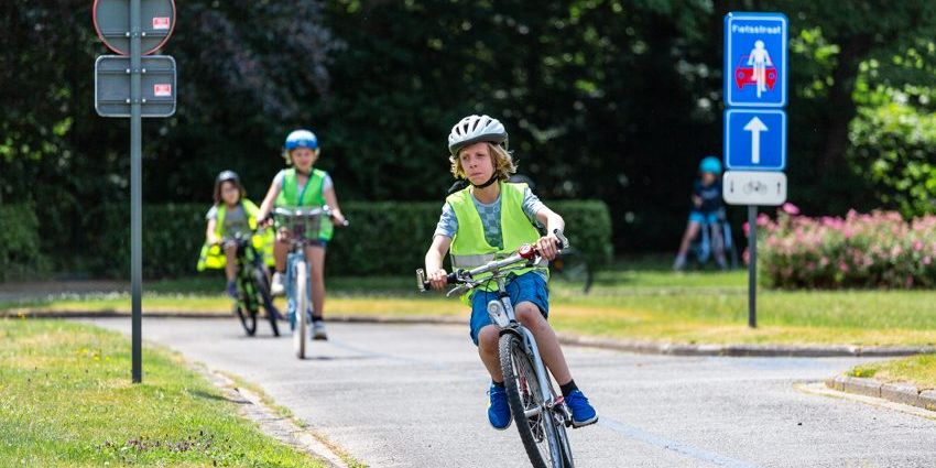 Verkeerstuin in Vrijbroekpark vernieuwd